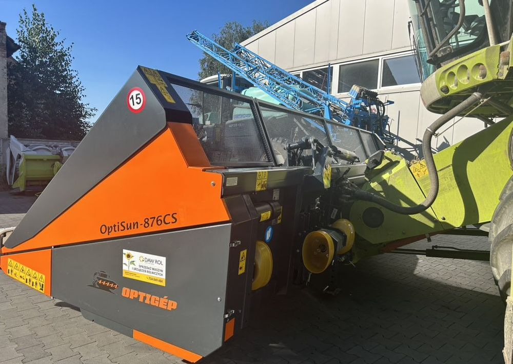 Inny Optigep Optisun CS 876 - Maschine für Sonnenblumenernte: das Bild 2 Inny Optigep Optisun CS 876 - Maschine für Sonnenblumenernte: das Bild 2