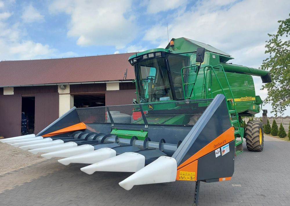 Inny Optisun 876 Optigep - Maschine für Sonnenblumenernte: das Bild 1 Inny Optisun 876 Optigep - Maschine für Sonnenblumenernte: das Bild 1