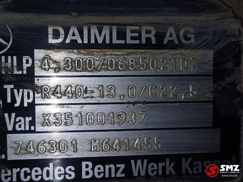 Mercedes-Benz Occ differentiëel R440-13,0 / C22,5 i=4,3 Mercedes - Differenzial Getriebe für LKW: das Bild 5 Mercedes-Benz Occ differentiëel R440-13,0 / C22,5 i=4,3 Mercedes - Differenzial Getriebe für LKW: das Bild 5