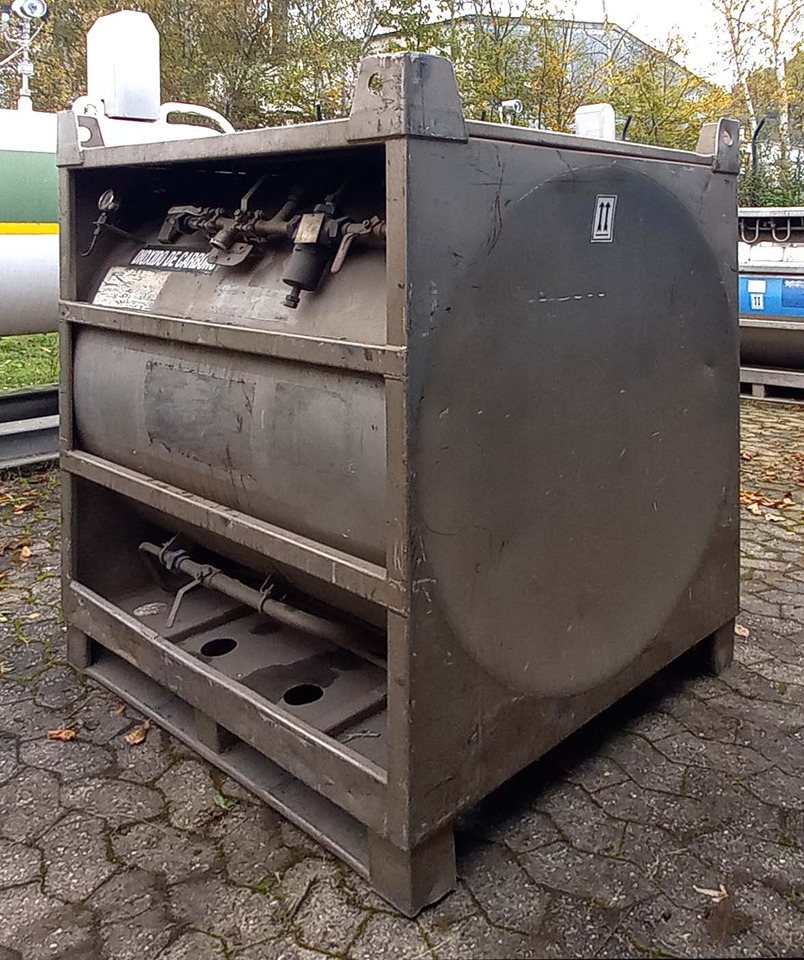 AGA CRYO Gas pallet tank used for oxygen LOX argon LAR nitrogen vessel N2O, CO2, O2, N2 - Tankcontainer: das Bild 2 AGA CRYO Gas pallet tank used for oxygen LOX argon LAR nitrogen vessel N2O, CO2, O2, N2 - Tankcontainer: das Bild 2