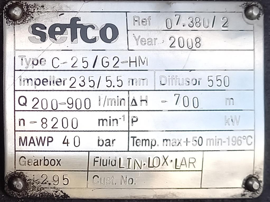 Tankauflieger AGA Cryo Gas tank semi-trailer cryogenic used for nitrogen, argon, oxygen, LIN, LOX, LAR.: das Bild 6 Tankauflieger AGA Cryo Gas tank semi-trailer cryogenic used for nitrogen, argon, oxygen, LIN, LOX, LAR.: das Bild 6