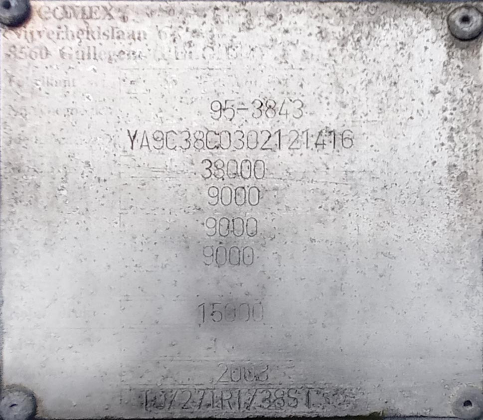 Tankauflieger AGA Cryo Gas tank semi-trailer cryogenic used for nitrogen, argon, oxygen, LIN, LOX, LAR.: das Bild 11 Tankauflieger AGA Cryo Gas tank semi-trailer cryogenic used for nitrogen, argon, oxygen, LIN, LOX, LAR.: das Bild 11