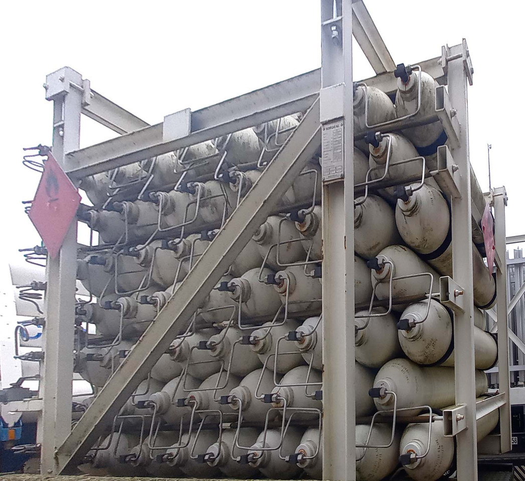 SAMRO Gas semi-trailer tube used for CNG Methane Erdgas 200 Bar - Anhänger: das Bild 3 SAMRO Gas semi-trailer tube used for CNG Methane Erdgas 200 Bar - Anhänger: das Bild 3