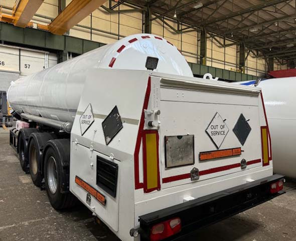 CRYOLOR Gas tank semi-trailer cryogenic used for nitrogen, argon, oxygen, LIN, LOX, LAR. - Tankauflieger: das Bild 4 CRYOLOR Gas tank semi-trailer cryogenic used for nitrogen, argon, oxygen, LIN, LOX, LAR. - Tankauflieger: das Bild 4