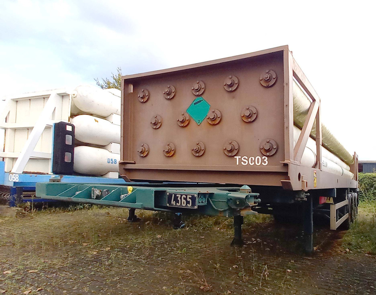 FRUEHAUF Gas, compressed helium, hydrogen, Wasserstoff, 196 bar - Tankauflieger: das Bild 2 FRUEHAUF Gas, compressed helium, hydrogen, Wasserstoff, 196 bar - Tankauflieger: das Bild 2