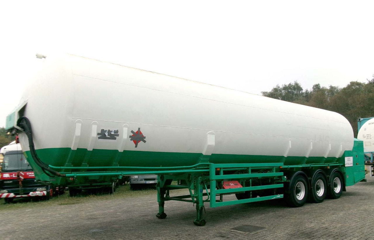 M1 Engineering Gas tank semi-trailer cryogenic used for LNG Methan Methane - Tankauflieger: das Bild 2 M1 Engineering Gas tank semi-trailer cryogenic used for LNG Methan Methane - Tankauflieger: das Bild 2