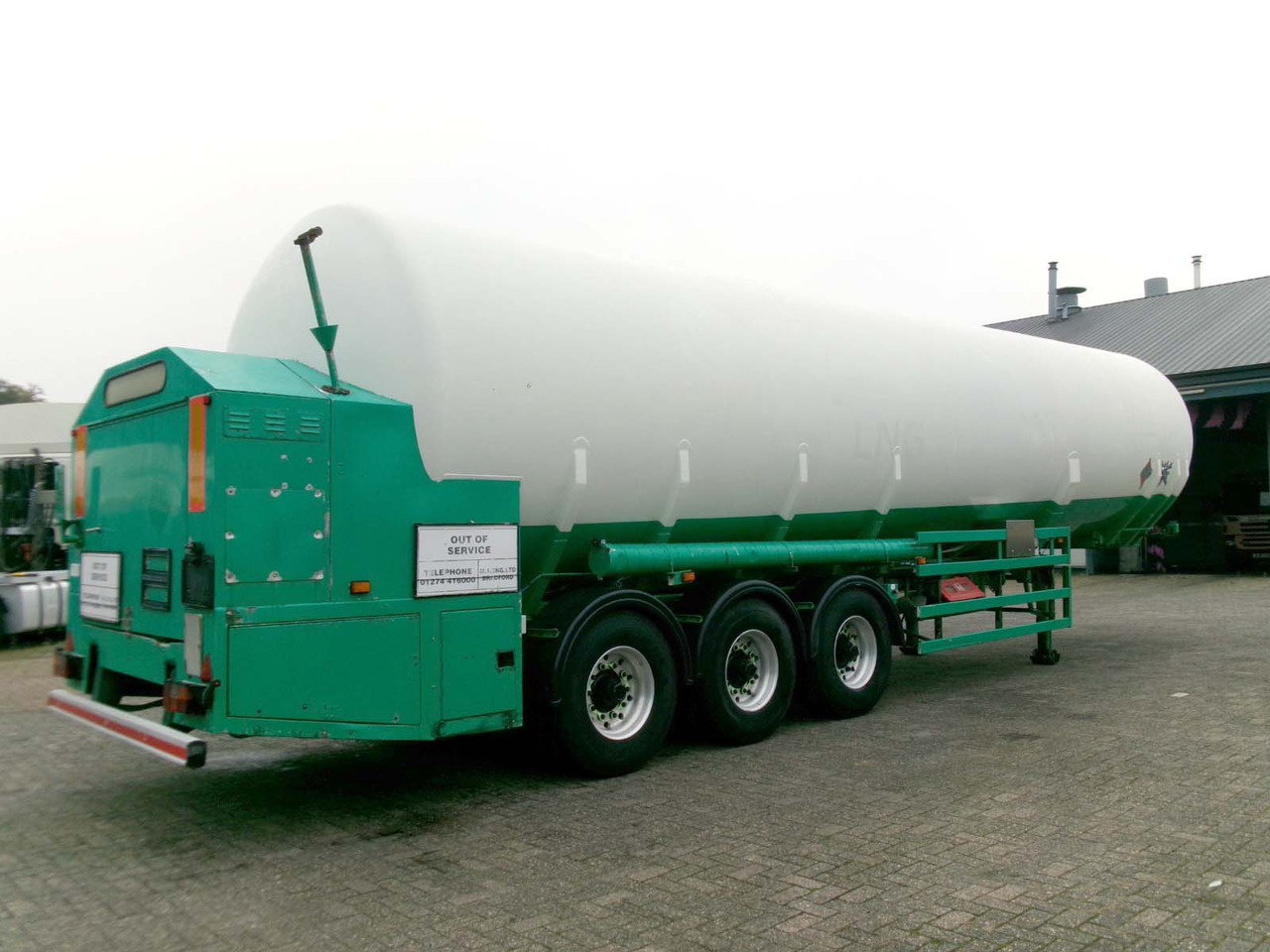 M1 Engineering Gas tank semi-trailer cryogenic used for LNG Methan Methane - Tankauflieger: das Bild 3 M1 Engineering Gas tank semi-trailer cryogenic used for LNG Methan Methane - Tankauflieger: das Bild 3