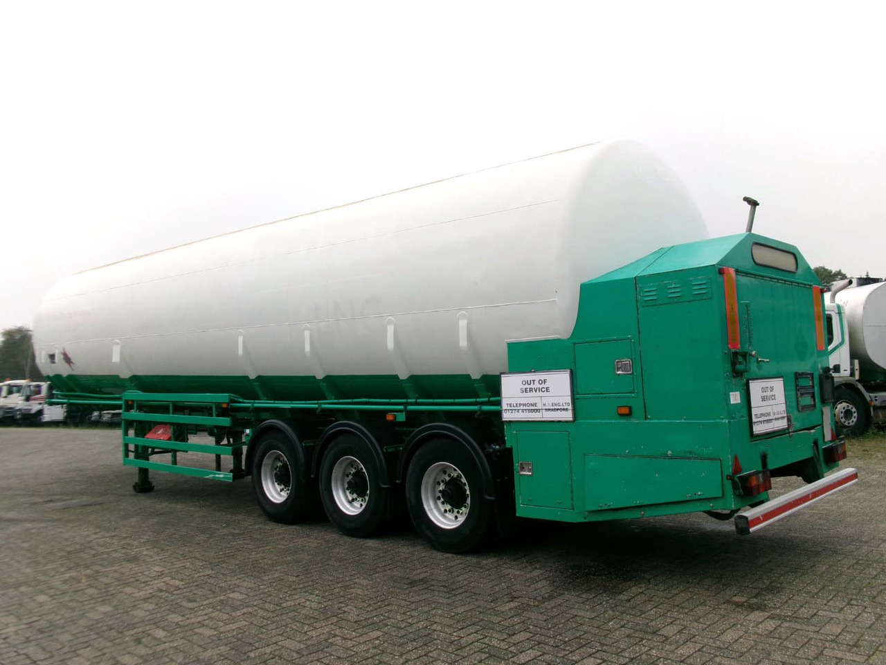 M1 Engineering LNG Methan Methane Gas Cryogenic - Tankauflieger: das Bild 4 M1 Engineering LNG Methan Methane Gas Cryogenic - Tankauflieger: das Bild 4