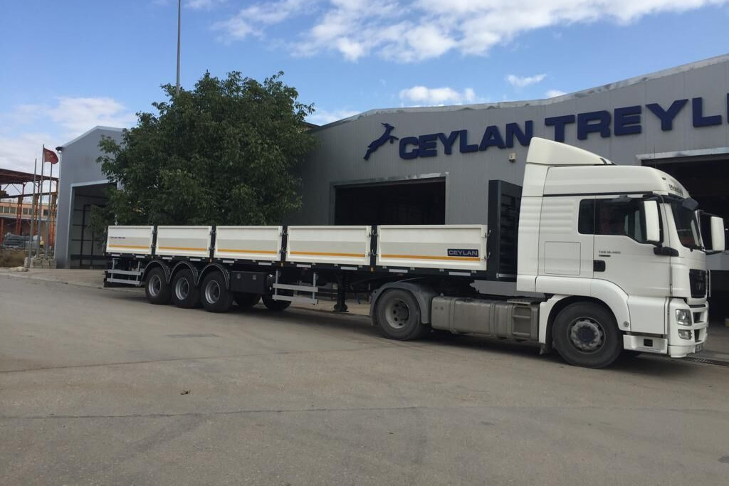 Pritschenauflieger/ Plattformauflieger neu kaufen CEYLAN 3 AXLES FLATBED&PLATFORM WITH SIDE COVER: das Bild 12