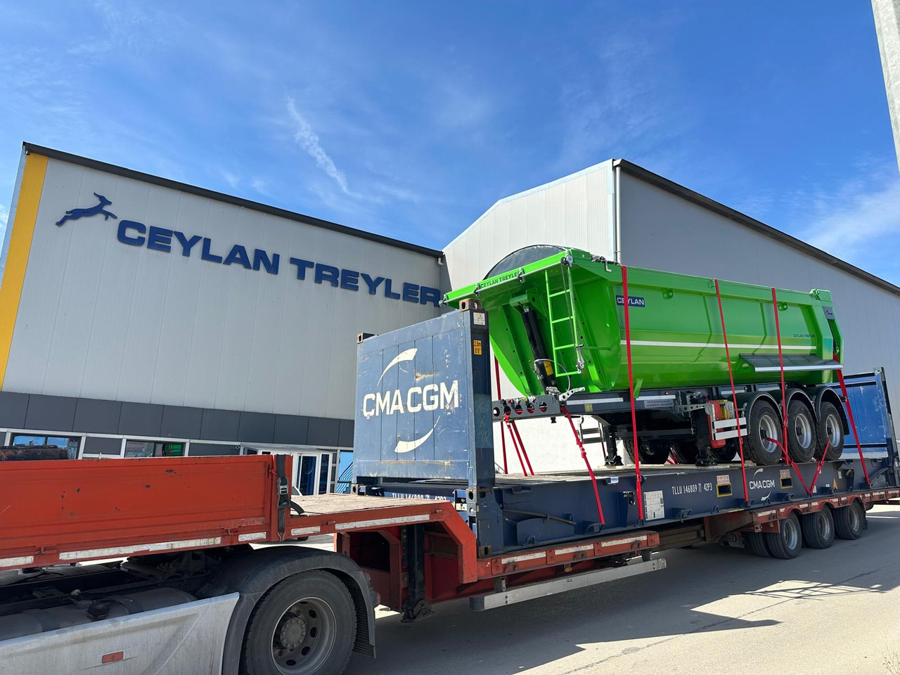 CEYLAN 3 AXLES TIPPER 22-30M3 - Kipper Auflieger: das Bild 1 CEYLAN 3 AXLES TIPPER 22-30M3 - Kipper Auflieger: das Bild 1