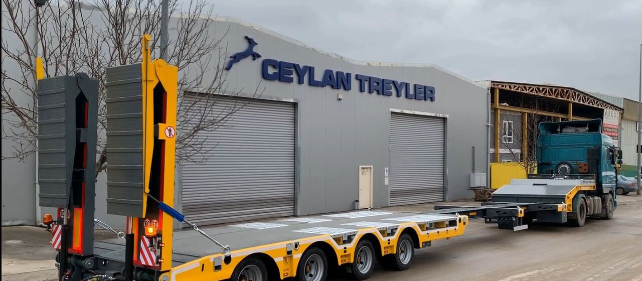 CEYLAN 4 AXLES STANDART & EXTENDABLE LOWBED - Tieflader Auflieger: das Bild 4 CEYLAN 4 AXLES STANDART & EXTENDABLE LOWBED - Tieflader Auflieger: das Bild 4