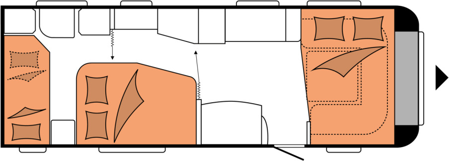 Hobby PRESTIGE 650 KFU - Wohnwagen: das Bild 2 Hobby PRESTIGE 650 KFU - Wohnwagen: das Bild 2