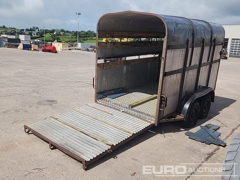 10' x 5' Twin Axle Cattle Trailer - Tiertransporter Auflieger: das Bild 3 10' x 5' Twin Axle Cattle Trailer - Tiertransporter Auflieger: das Bild 3
