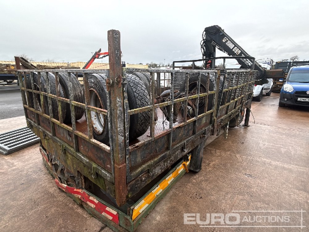 14' x 8' Dropside Body, Hiab 090 Crane - Pritschenaufbau: das Bild 5 14' x 8' Dropside Body, Hiab 090 Crane - Pritschenaufbau: das Bild 5