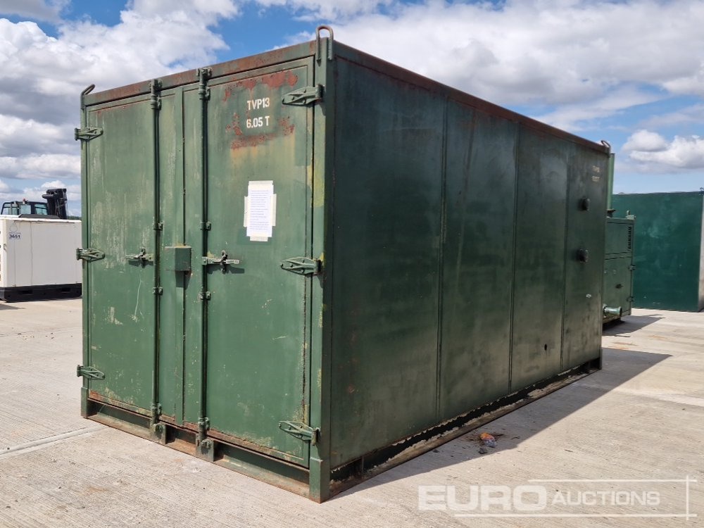 16' x 8' Sound Proof Container (Cannot Be Reconsigned) - Seecontainer: das Bild 1 16' x 8' Sound Proof Container (Cannot Be Reconsigned) - Seecontainer: das Bild 1