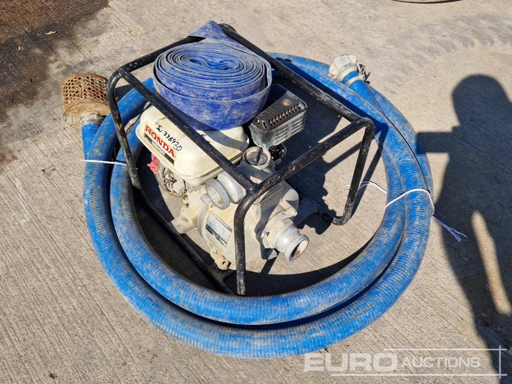 2" Petrol Water Pump, Honda Engine, Hoses - Wasserpumpe: das Bild 1 2" Petrol Water Pump, Honda Engine, Hoses - Wasserpumpe: das Bild 1