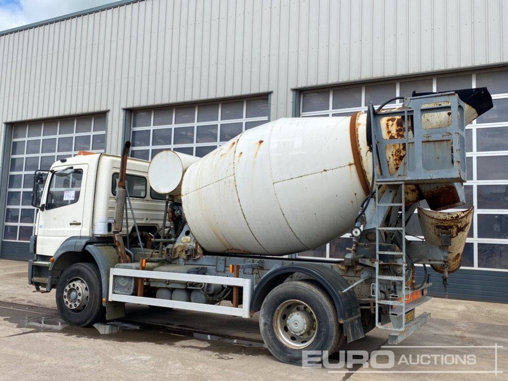 2004 Mercedes 4x2 Cement Mixer Lorry, Manual Gearbox, Hymix Equipment - Fahrmischer: das Bild 3 2004 Mercedes 4x2 Cement Mixer Lorry, Manual Gearbox, Hymix Equipment - Fahrmischer: das Bild 3