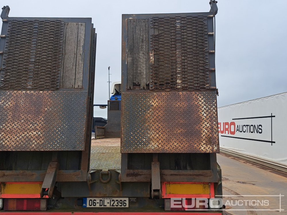 Pritsche LKW Für die Beförderung von schwere Technik 2006 MAN TGA26-390: das Bild 38