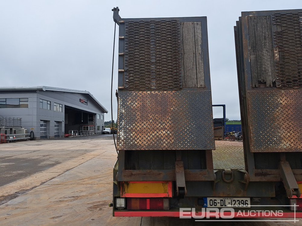 Pritsche LKW Für die Beförderung von schwere Technik 2006 MAN TGA26-390: das Bild 37