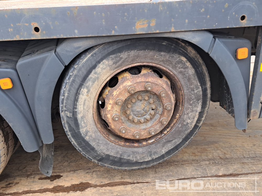 Pritsche LKW Für die Beförderung von schwere Technik 2006 MAN TGA26-390: das Bild 11