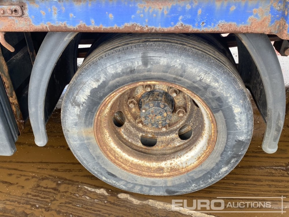 Pritsche LKW Für die Beförderung von schwere Technik 2010 Isuzu N75.190: das Bild 9