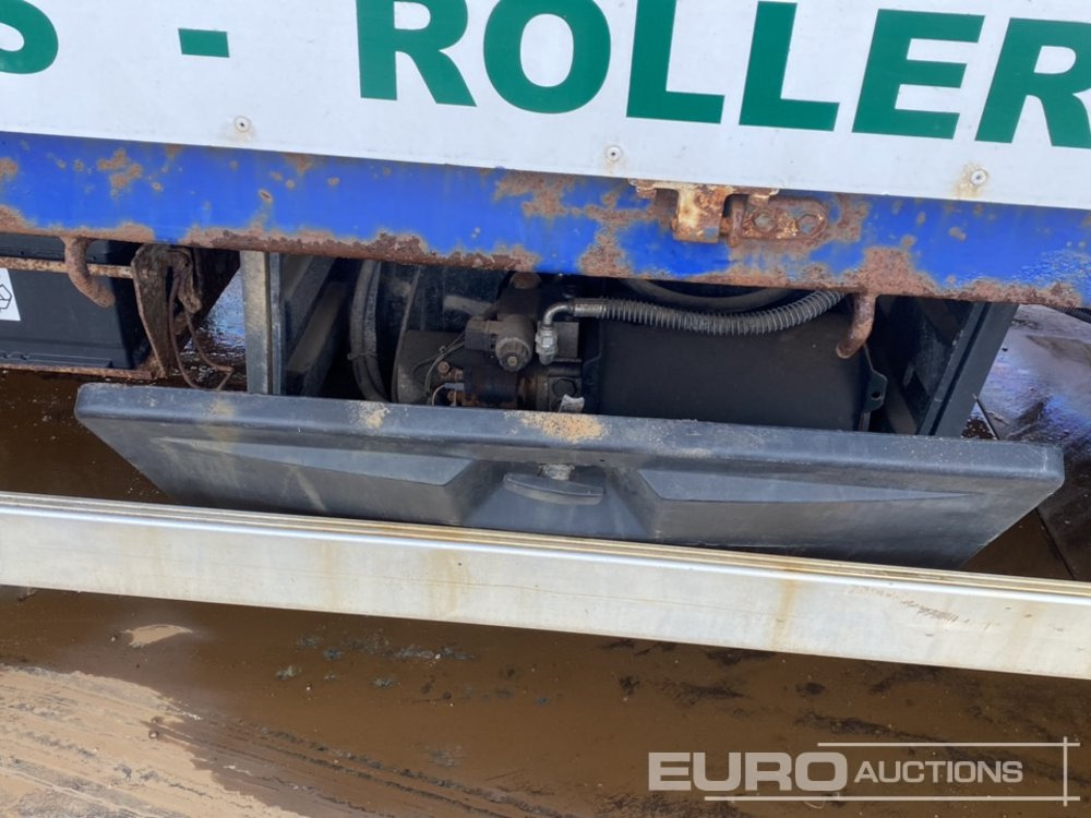 Pritsche LKW Für die Beförderung von schwere Technik 2010 Isuzu N75.190: das Bild 16