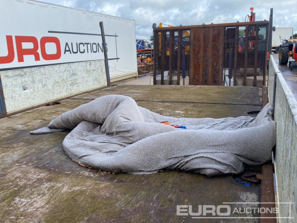 Pritsche LKW Für die Beförderung von schwere Technik 2010 Isuzu N75.190: das Bild 22