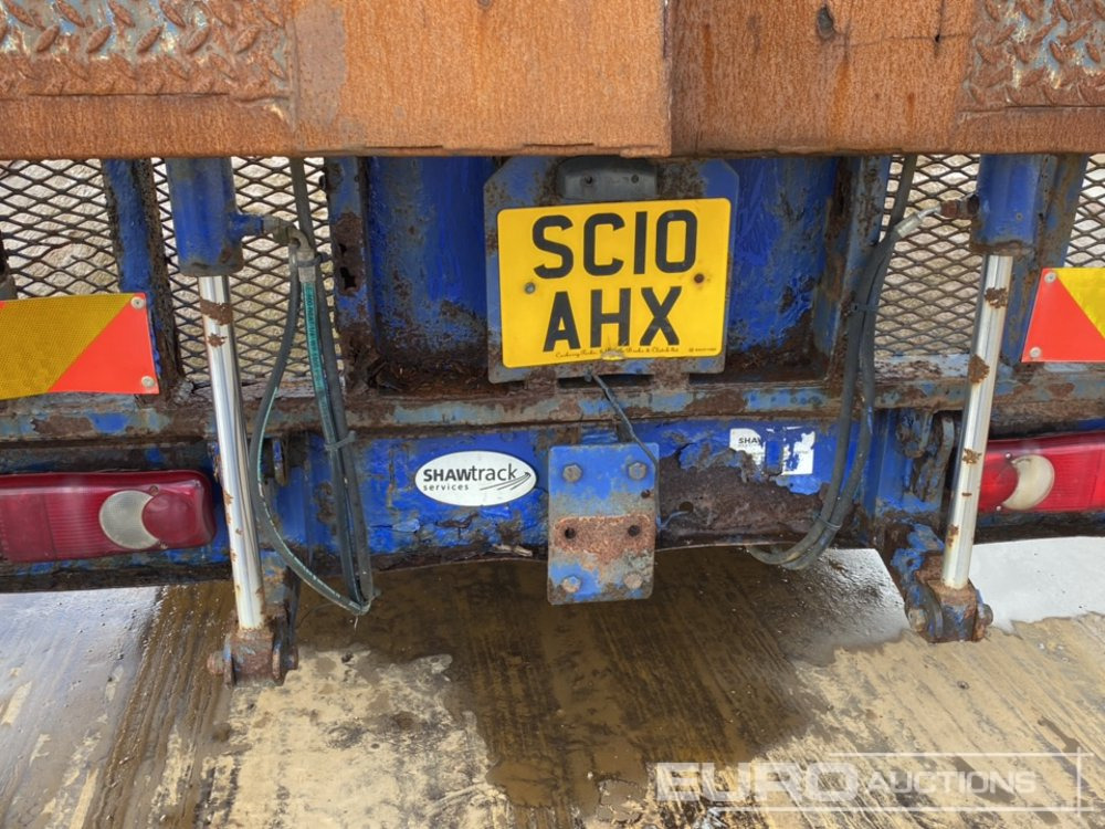 Pritsche LKW Für die Beförderung von schwere Technik 2010 Isuzu N75.190: das Bild 13