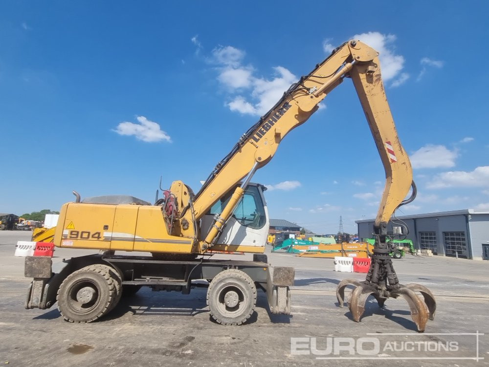 Mobilbagger 2010 Liebherr A904C HD Litronic: das Bild 6