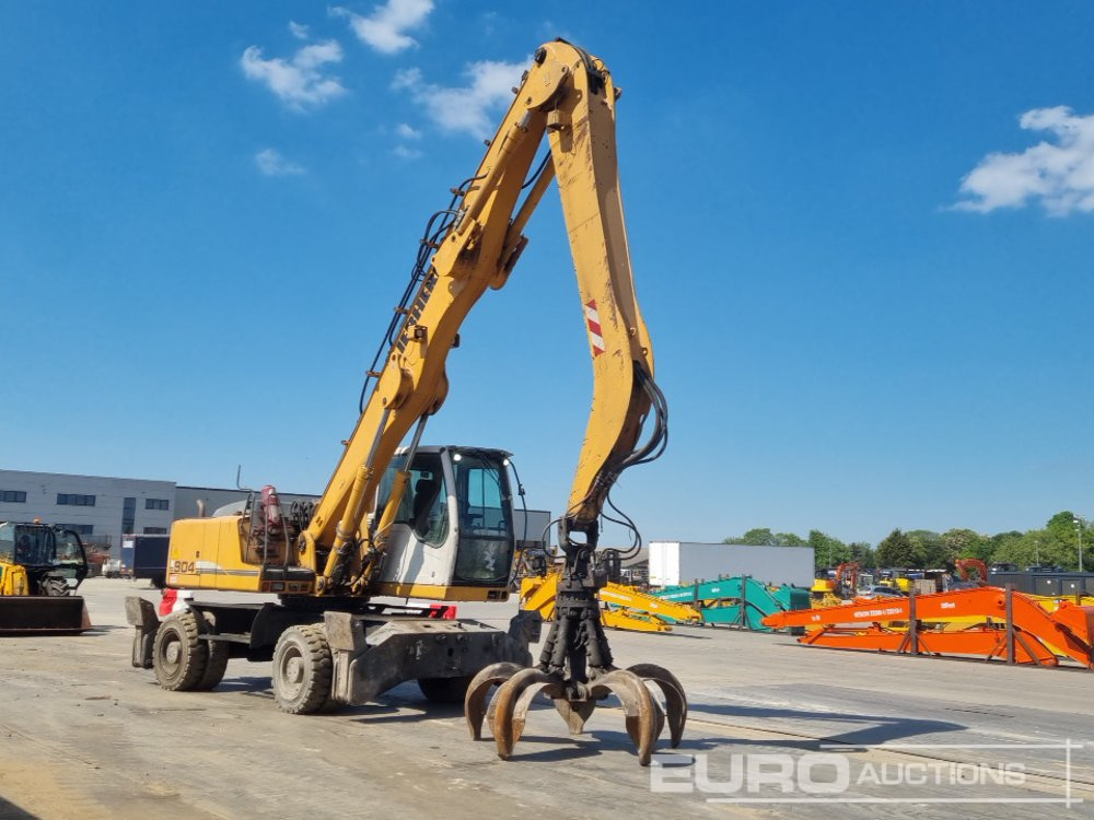 Mobilbagger 2010 Liebherr A904C HD Litronic: das Bild 7
