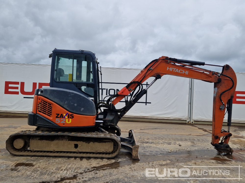 Minibagger 2011 Hitachi ZX52U-3-CLR: das Bild 6