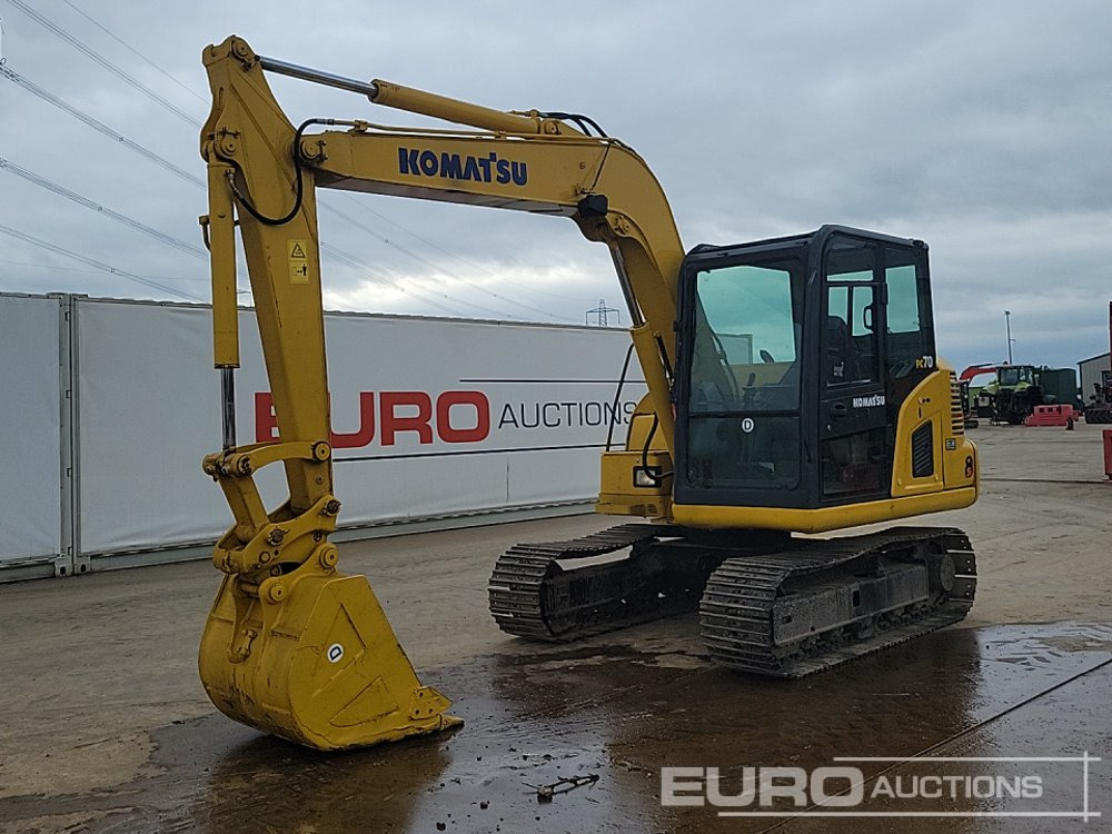 2011 Komatsu PC70-8 - Minibagger: das Bild 1 2011 Komatsu PC70-8 - Minibagger: das Bild 1