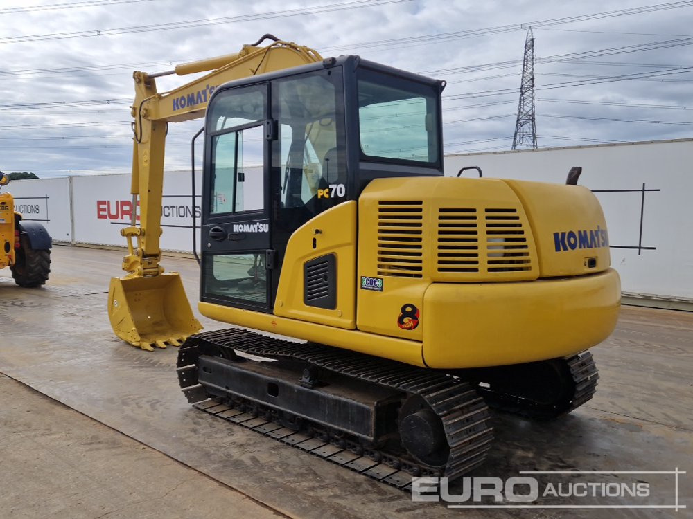 2011 Komatsu PC70-8 - Minibagger: das Bild 3 2011 Komatsu PC70-8 - Minibagger: das Bild 3