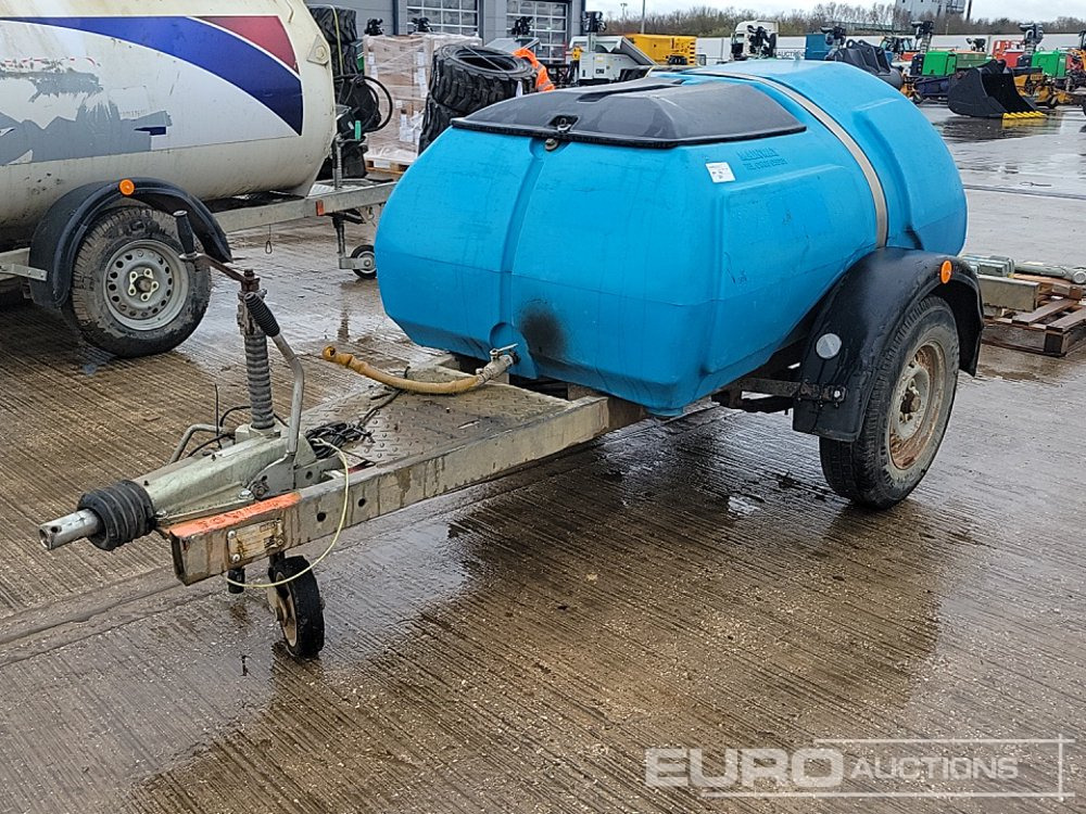 2011 Main Single Axle Plastic Water Bowser - Lagertank: das Bild 1 2011 Main Single Axle Plastic Water Bowser - Lagertank: das Bild 1