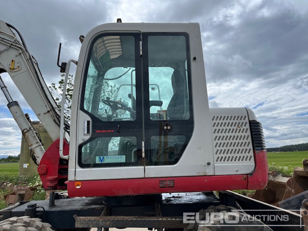 2011 Takeuchi TB175W - Mobilbagger: das Bild 2 2011 Takeuchi TB175W - Mobilbagger: das Bild 2