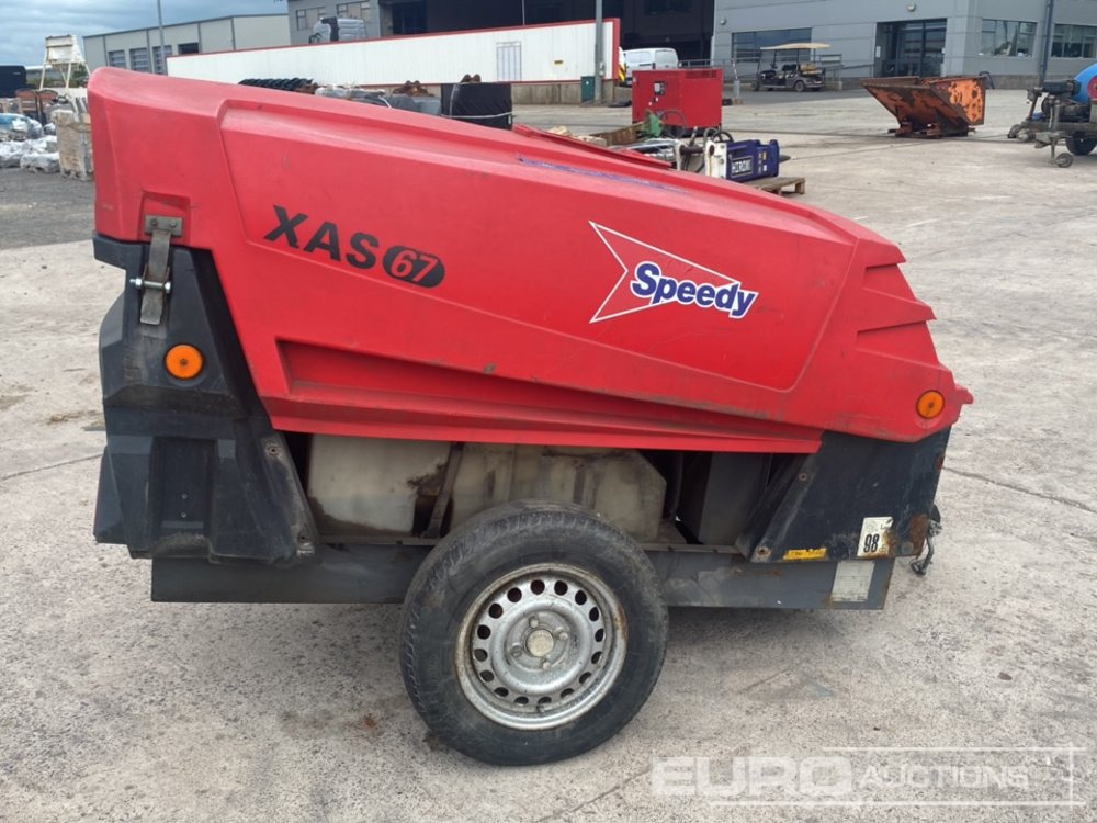 2013 Atlas Copco XAS67 130CFM Single Axle Compressor (Spares) - Luftkompressor: das Bild 5 2013 Atlas Copco XAS67 130CFM Single Axle Compressor (Spares) - Luftkompressor: das Bild 5