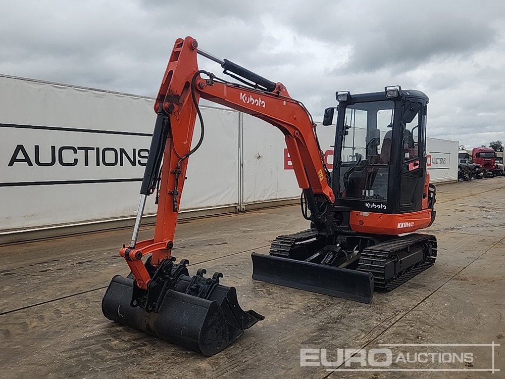2013 Kubota KX101-3 - Minibagger: das Bild 1 2013 Kubota KX101-3 - Minibagger: das Bild 1