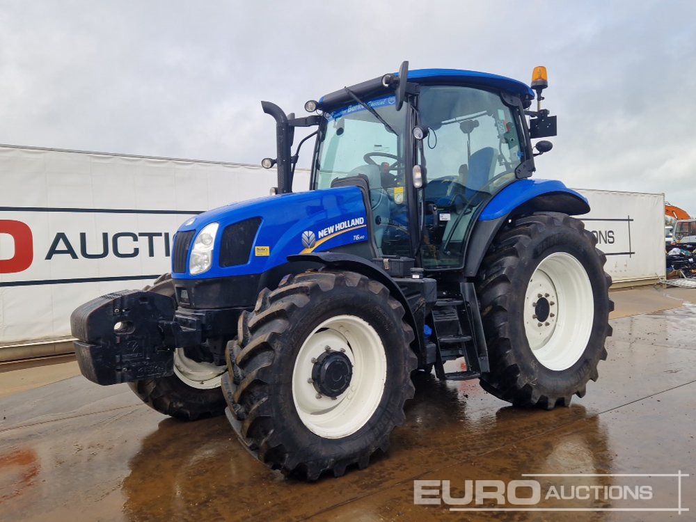 2013 New Holland T6.140 - Traktor: das Bild 1 2013 New Holland T6.140 - Traktor: das Bild 1