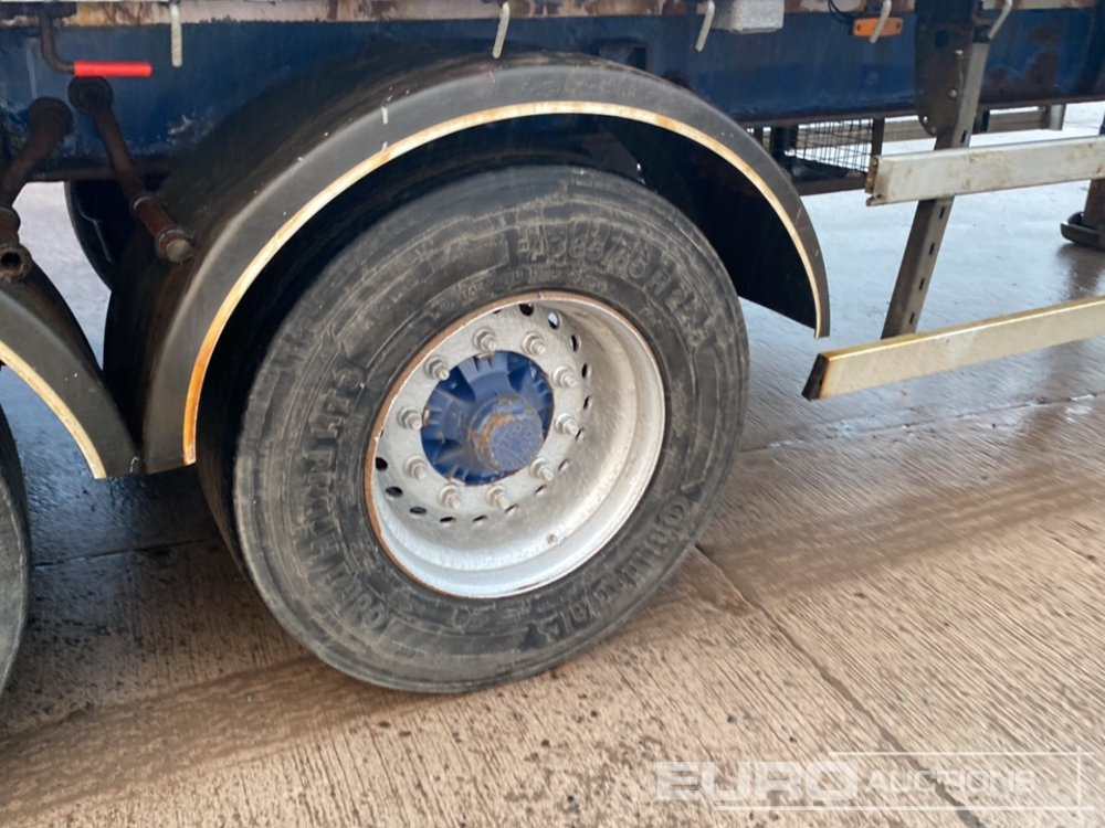 Pritschenauflieger/ Plattformauflieger 2013 SDC 45' Tri Axle Flat Trailer, Goal Post Sockets, Twist Locks, BPW Axles: das Bild 14 Pritschenauflieger/ Plattformauflieger 2013 SDC 45' Tri Axle Flat Trailer, Goal Post Sockets, Twist Locks, BPW Axles: das Bild 14