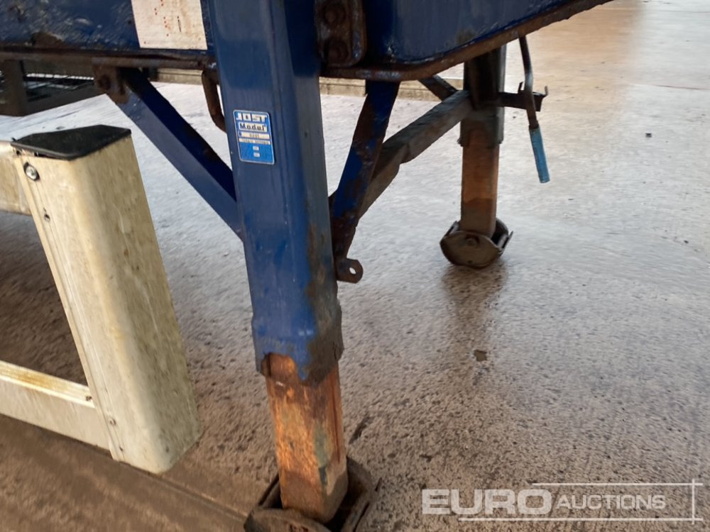 Pritschenauflieger/ Plattformauflieger 2013 SDC 45' Tri Axle Flat Trailer, Goal Post Sockets, Twist Locks, BPW Axles: das Bild 21 Pritschenauflieger/ Plattformauflieger 2013 SDC 45' Tri Axle Flat Trailer, Goal Post Sockets, Twist Locks, BPW Axles: das Bild 21