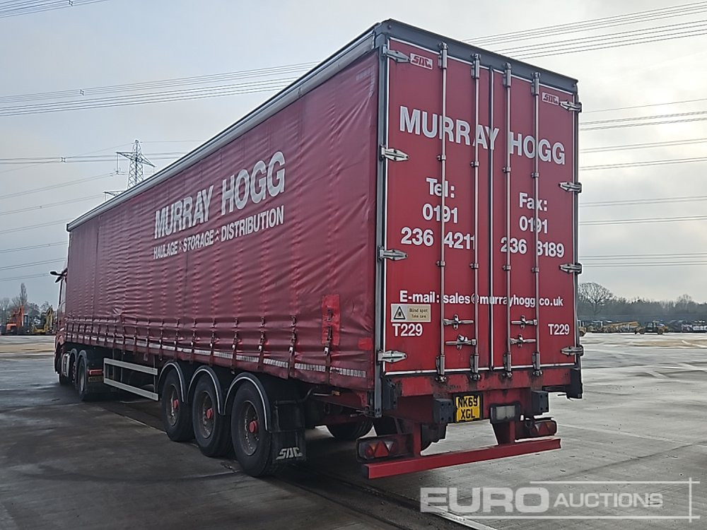 2013 SDC Tri Axle Curtainsider Trailer - Planenauflieger: das Bild 3 2013 SDC Tri Axle Curtainsider Trailer - Planenauflieger: das Bild 3