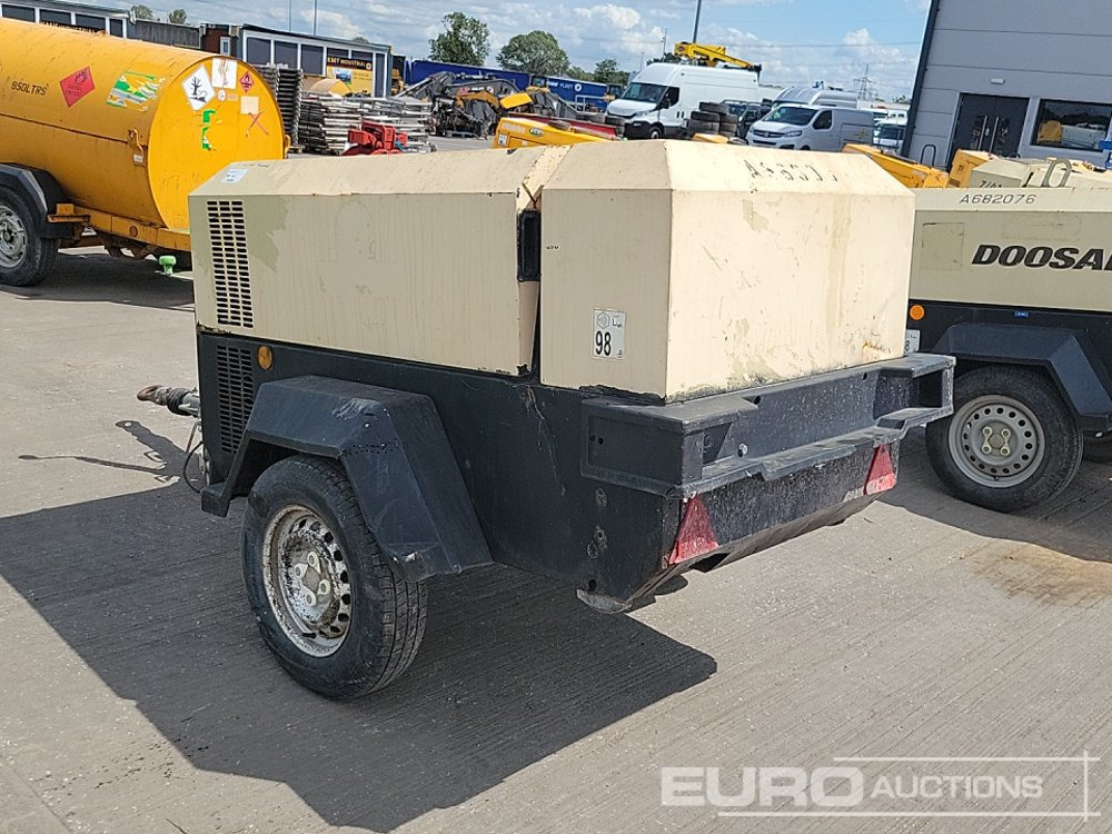 2014 Doosan Single Axle Compressor - Luftkompressor: das Bild 3 2014 Doosan Single Axle Compressor - Luftkompressor: das Bild 3