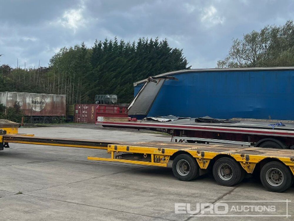 2014 Faymonville 4 Axle Extendable Step Frame Low Loader Trailer, Hydraulic Powered Out Flip Toe Ramps Alloy Neck Ramps, Rear Steering Axles, Sliding Bolster, Alloy insert Ramps - Tieflader Auflieger: das Bild 1 2014 Faymonville 4 Axle Extendable Step Frame Low Loader Trailer, Hydraulic Powered Out Flip Toe Ramps Alloy Neck Ramps, Rear Steering Axles, Sliding Bolster, Alloy insert Ramps - Tieflader Auflieger: das Bild 1