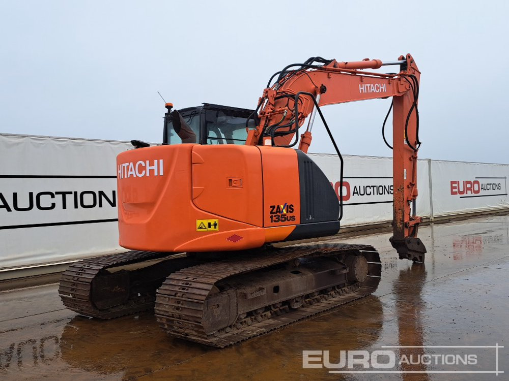 2014 Hitachi ZX135US-5B - Kettenbagger: das Bild 5 2014 Hitachi ZX135US-5B - Kettenbagger: das Bild 5