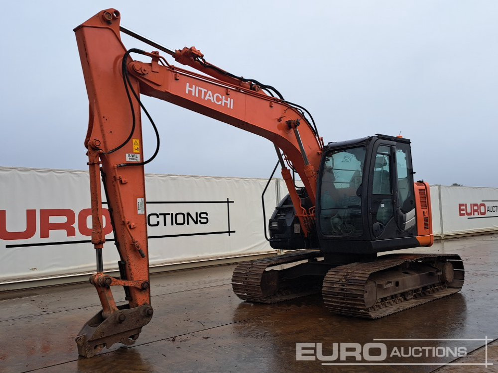 2014 Hitachi ZX135US-5B - Kettenbagger: das Bild 1 2014 Hitachi ZX135US-5B - Kettenbagger: das Bild 1