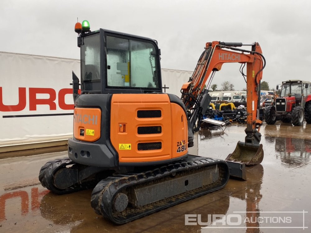 2014 Hitachi ZX48U-5A CLR - Minibagger: das Bild 5 2014 Hitachi ZX48U-5A CLR - Minibagger: das Bild 5