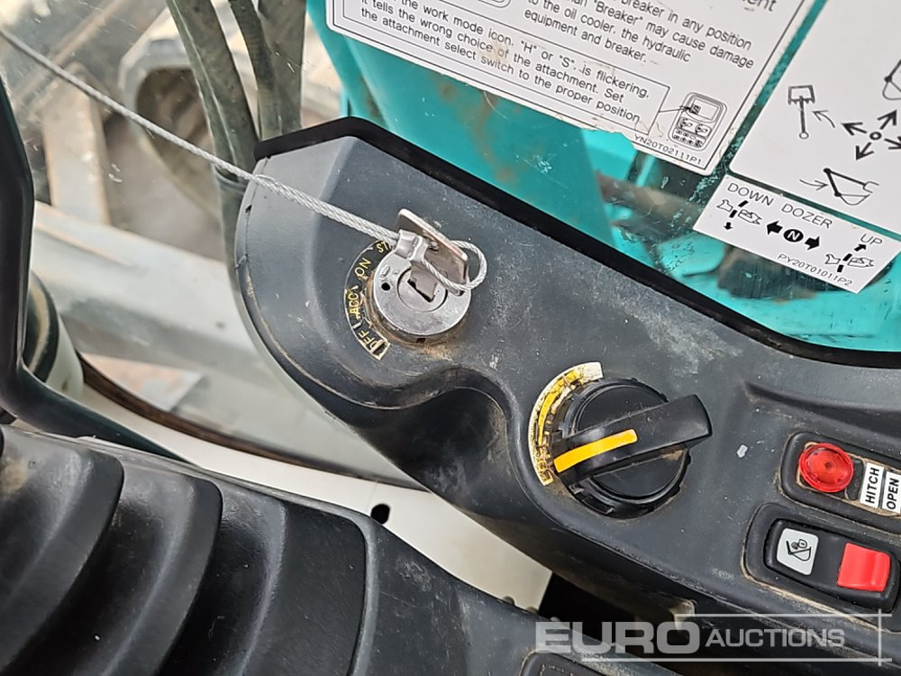 Minibagger 2014 Kobelco SK75SR-3E: das Bild 50