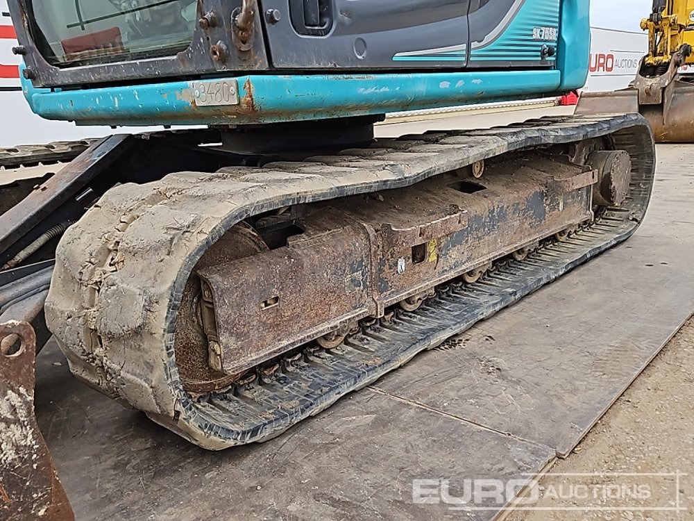 Minibagger 2014 Kobelco SK75SR-3E: das Bild 9