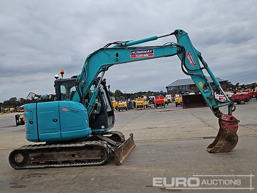 Minibagger 2014 Kobelco SK75SR-3E: das Bild 6