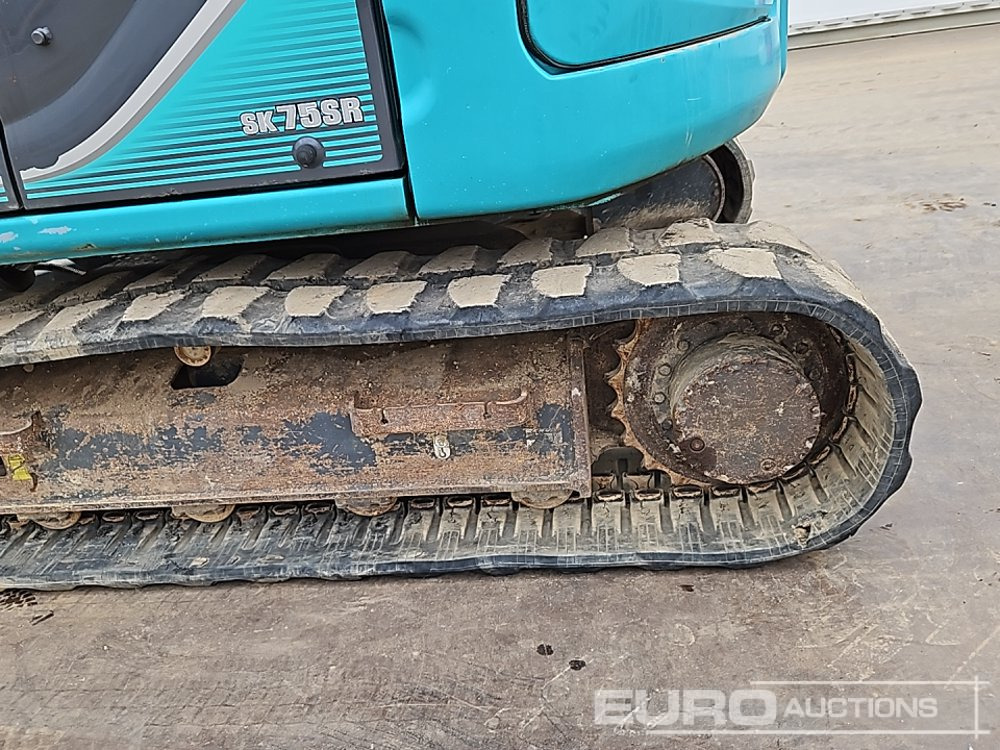 Minibagger 2014 Kobelco SK75SR-3E: das Bild 11